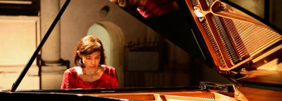 Letizia Michielon al pianoforte