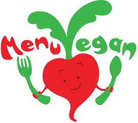 Logo dell'iniziativa Menu vegan