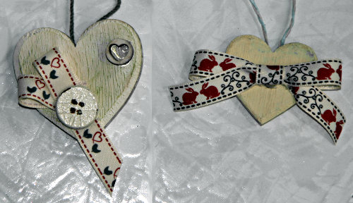 Lavoretti: cuori shabby