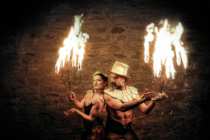 Spettacolo mangiafuoco