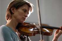 La violinista Viktoria Mullova