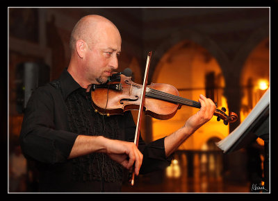 Il noto violinista Alessandro Simonetto