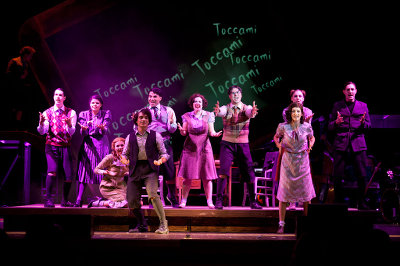 Una scena del rock musical Spring Awakening