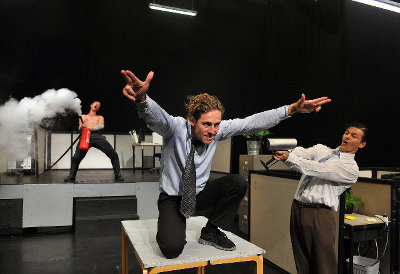 Una scena di Blam!, di Kristján Ingimarsson