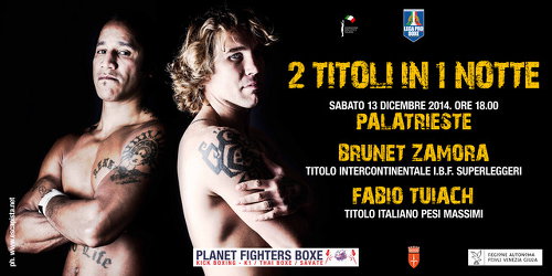 Locandina: Bruno Zamora e Fabio Tuiach