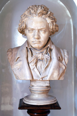 Busto di Ludwig van Beethoven realizzato da Hugo Hagen