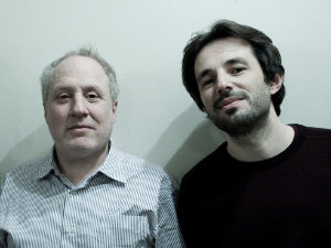 Il pianista Anthony Coleman e il batterista Zeno de Rossi