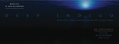 Deep Indigo, copertina