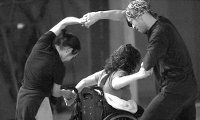 Una sessione di DanceAbility