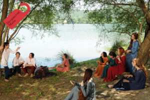 Dipinto di John William Waterhouse, A Tale from Decameron