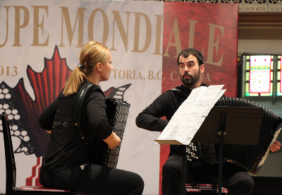 Il Duo Furioso, Nikolina Furić e Mirko Jevtović fisarmonic