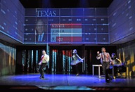 Una scena di Enron, regia di Leo Muscato, autrice Lucy Prebble