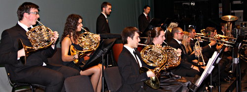Ensemble della classe di Musica d'insieme per fiati del Conservatorio Tartini di Trieste