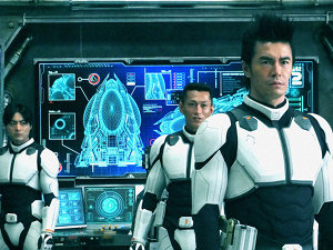 Una scena del film Terraformars