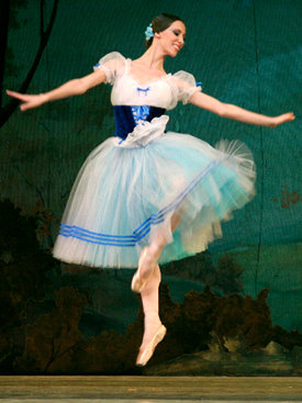 Una scena del balletto Giselle