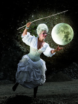 Una scena dell'opera lirica 'Il mondo della luna', di Baldassarre Galuppi