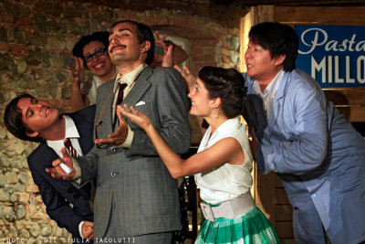 Una scena dell'opera