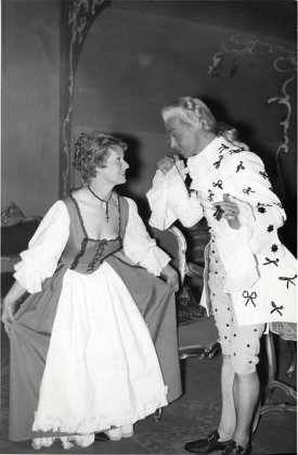 Una scena di La donna di garbo