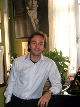Il pianista Luca Delle Donne