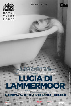 Locandina della Lucia di Lammermoor