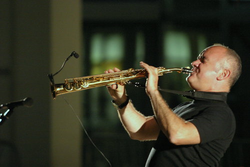 Il sassofonista Marco Castelli