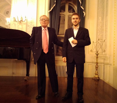 Matteo Londero, vincitore del Premio pianistico Maria Grazia Fabris, edizione 2013