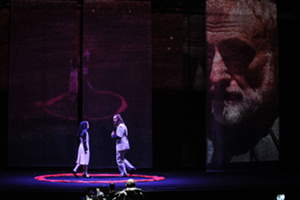 Spettacolo Misura per misura, Paolo Valerio dirige Massimo Venturiello