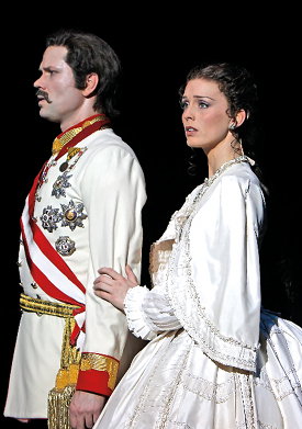 Una scena del muscial Elisabeth