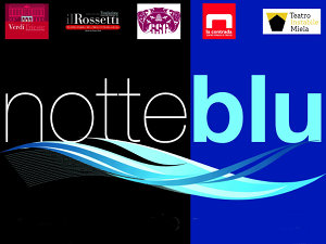 Locandina de La notte blu dei teatri