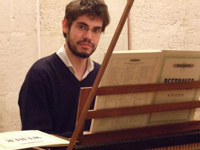 Paolo Zanzu al clavicembalo