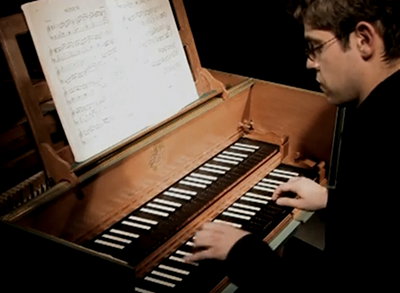 Paolo Zanzu al clavicembalo