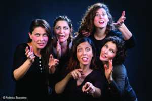 Spettacolo: Piccolo Canto di Resurrezione. Di e con Francesca Cecala, Miriam Gotti, Barbara Menegardo, Ilaria Pezzera, Swewa Schneider.