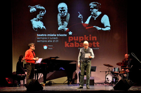 Una scena del Pupkin Kabarett: Cambiamenti climatici e unioni civili!