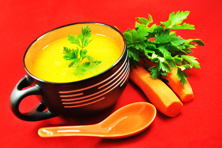 zuppa di carote