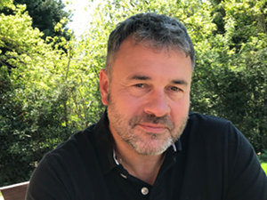 Lo scrittore Richard K. Morgan