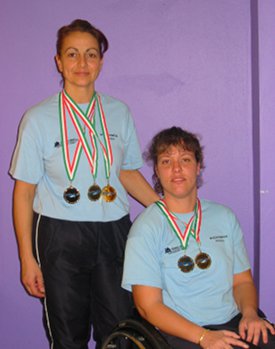 Rosanna Brunetti e Jasmine Frandoli, Acquamarina Team