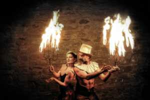 Spettacolo mangiafuoco