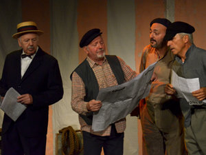 Spettacolo Spari nel buio