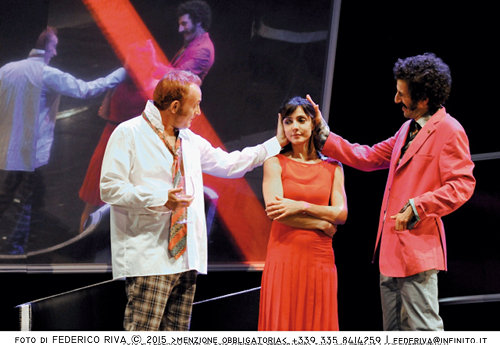 Ambra Angoini in Tradimenti di Harold Pinter