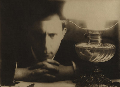 Stanisław Ignacy Witkiewicz, Collapsed by a Lamp, ca 1913