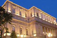 Facciata del teatro Rossetti di Trieste (Stabile del Friuli Venezia Giulia)