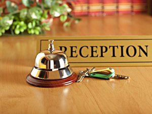 Reception di un hotel o albergo